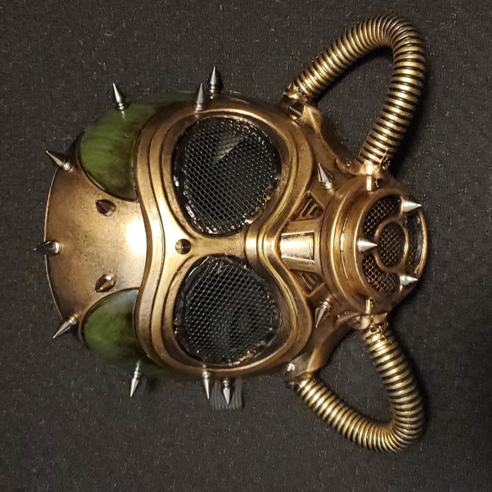 Steampunk Gas Mask Halloween/Cosplay